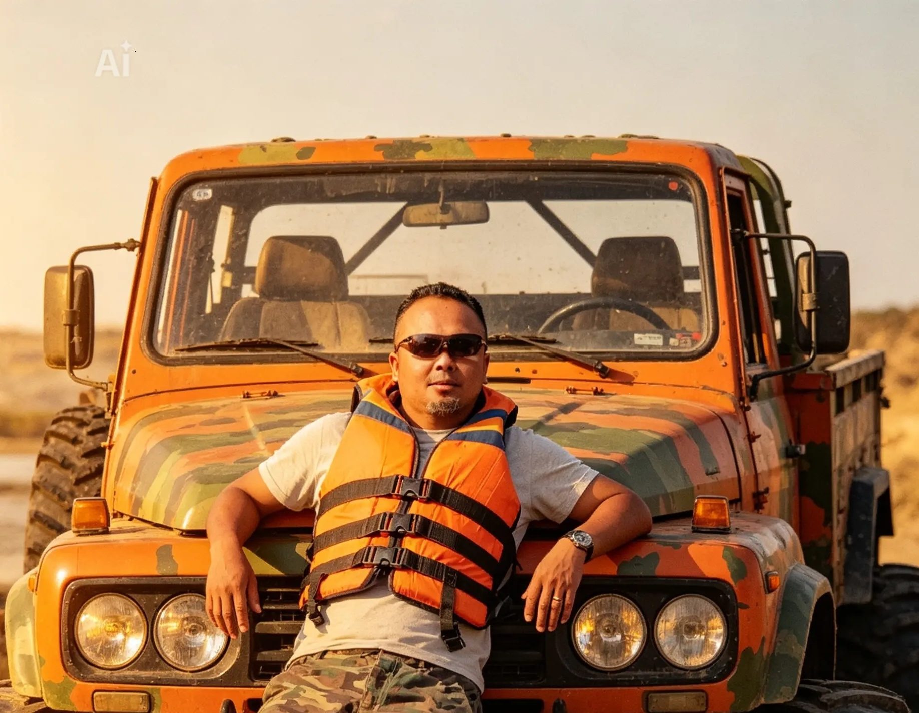 
										JEEP identik dengan laki-laki tangguh disegala sikon dan segala medan					